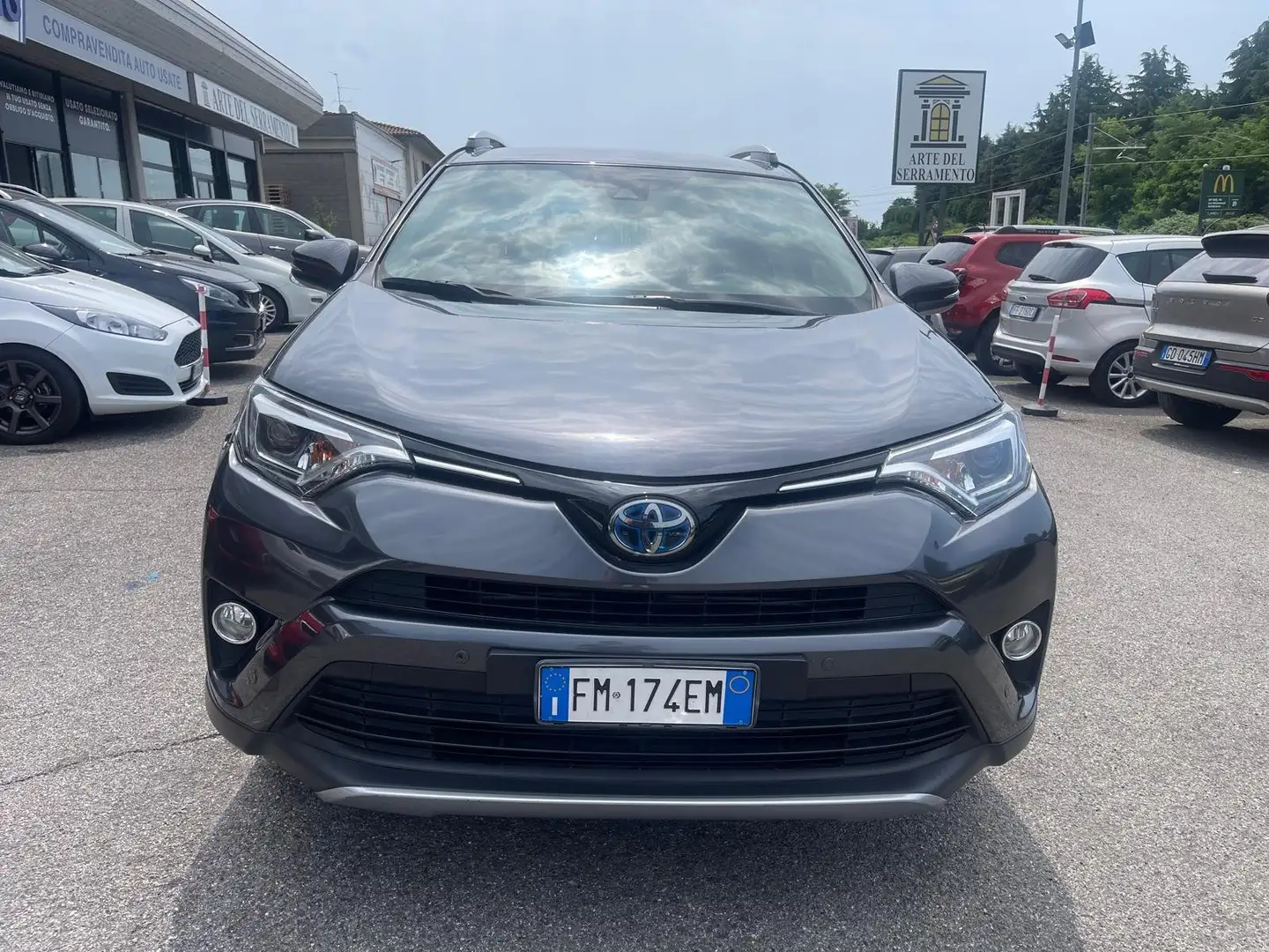 Toyota RAV 4 2.5 vvt-i h Lounge 4wd e-cvt my17 Grigio - 2