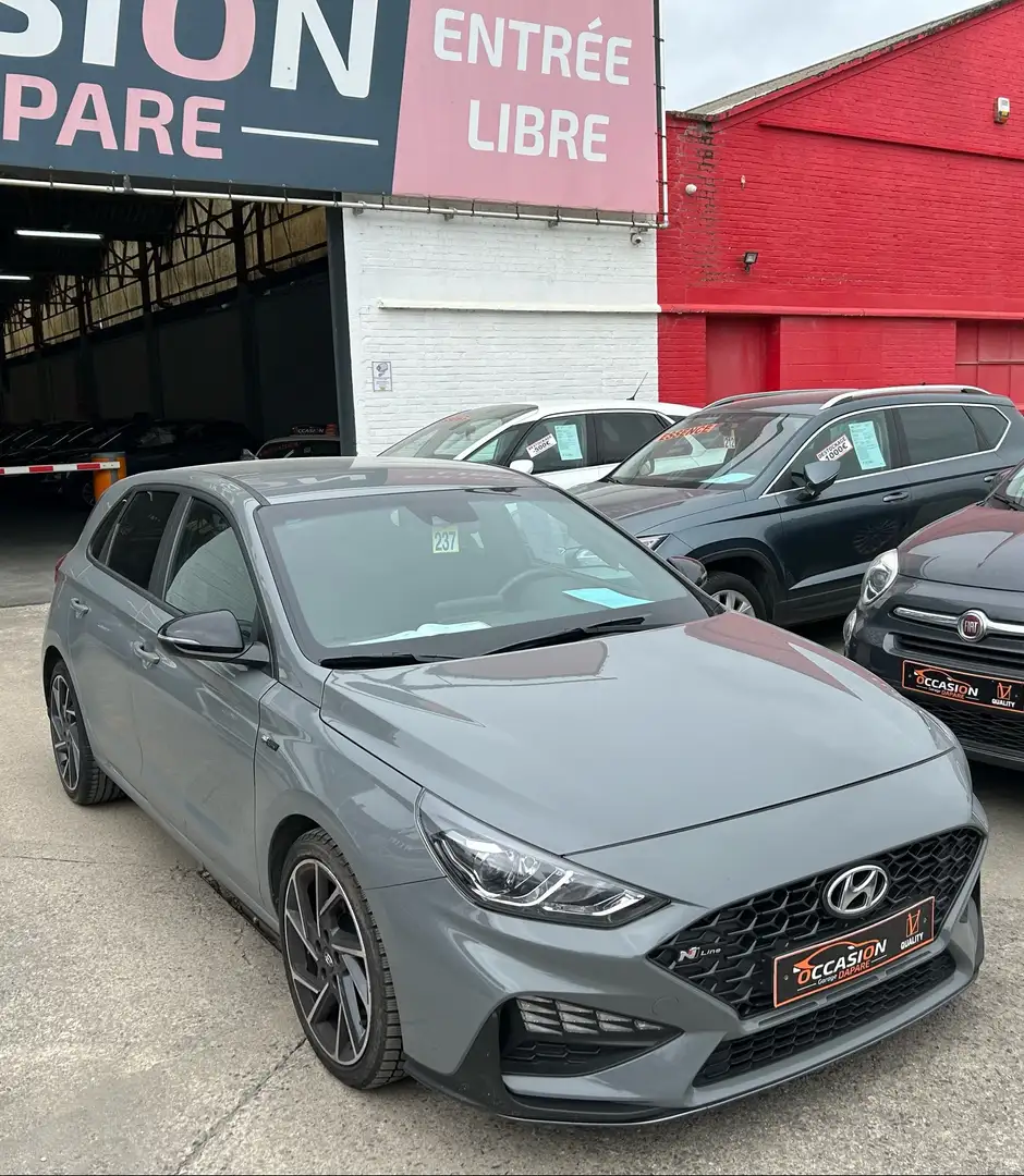 Hyundai i30 N-LINE 1.6 CRDi - 1ER PROPRIO - CARNET - Garantie Gris - 2