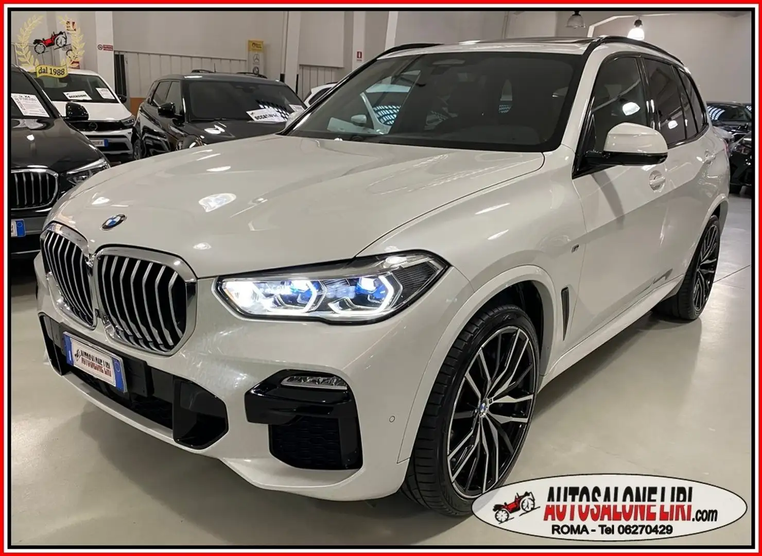 BMW X5 xDrive30d Msport Auto Blanc - 1