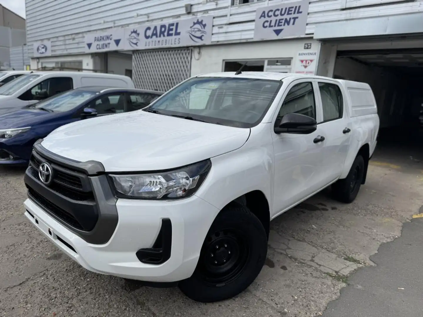 Toyota Hilux IV 4WD 2.4 D-4D 150 DOUBLE CABINE Blanco - 1