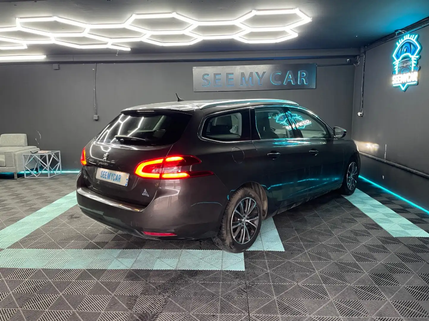 Peugeot 308 1.2 TURBO 131 CH – GPS – CLIM BI-ZONE – GARANTIE 1 AN Brun - 2