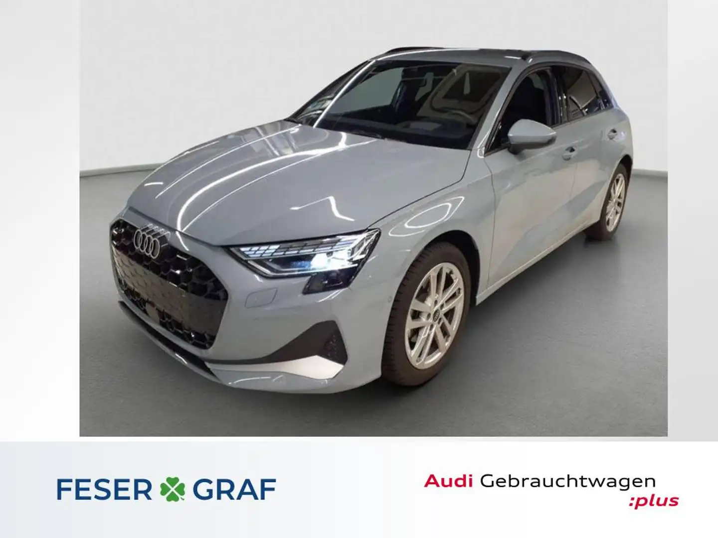 Audi A3 adv 30 TFSI +LED+Kamera+ACC+Navi+ Gris - 1