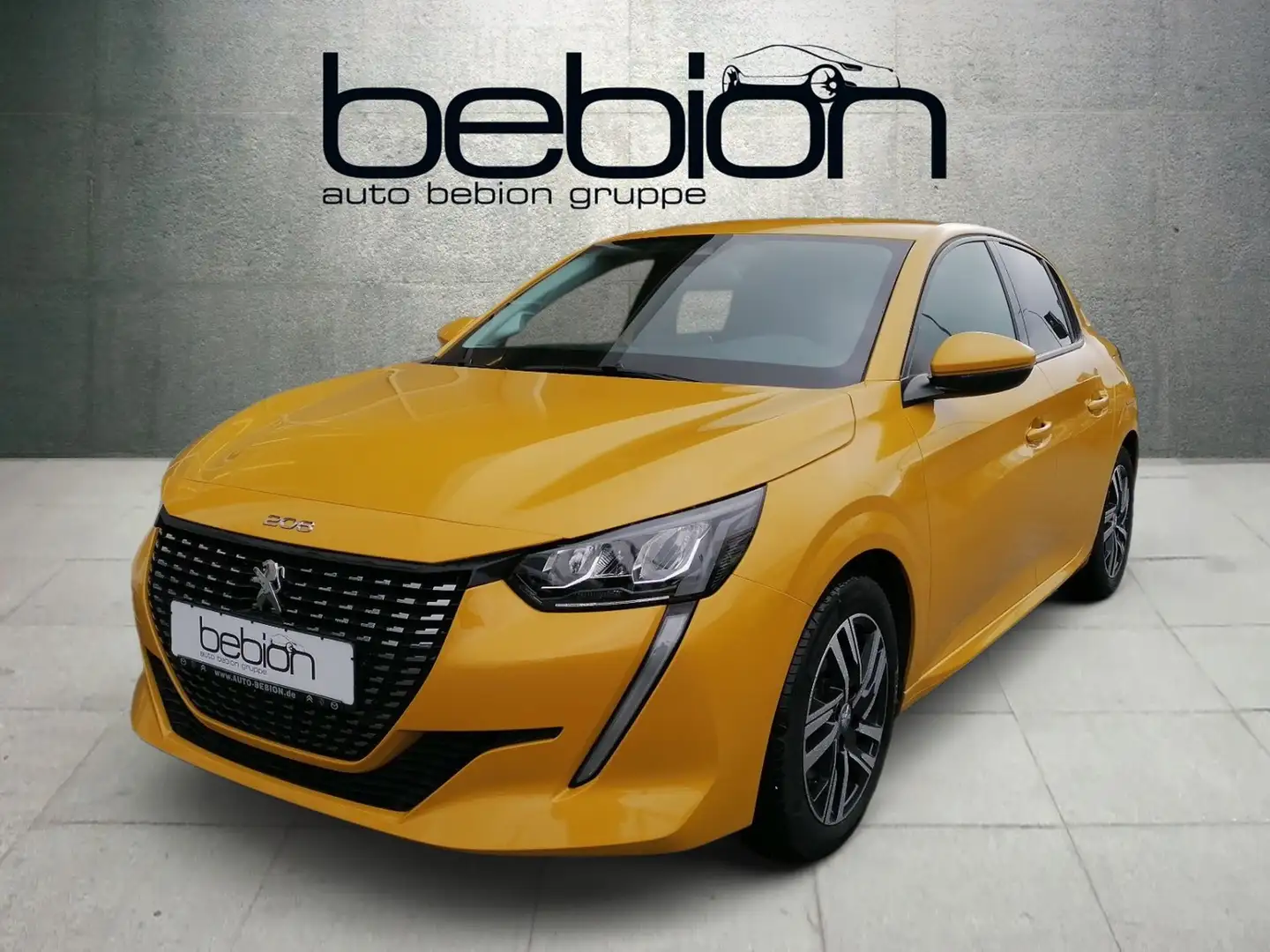 Peugeot 208 1.2 PureTech 100 Allure KeyLess LED Navi PDC Gelb - 1