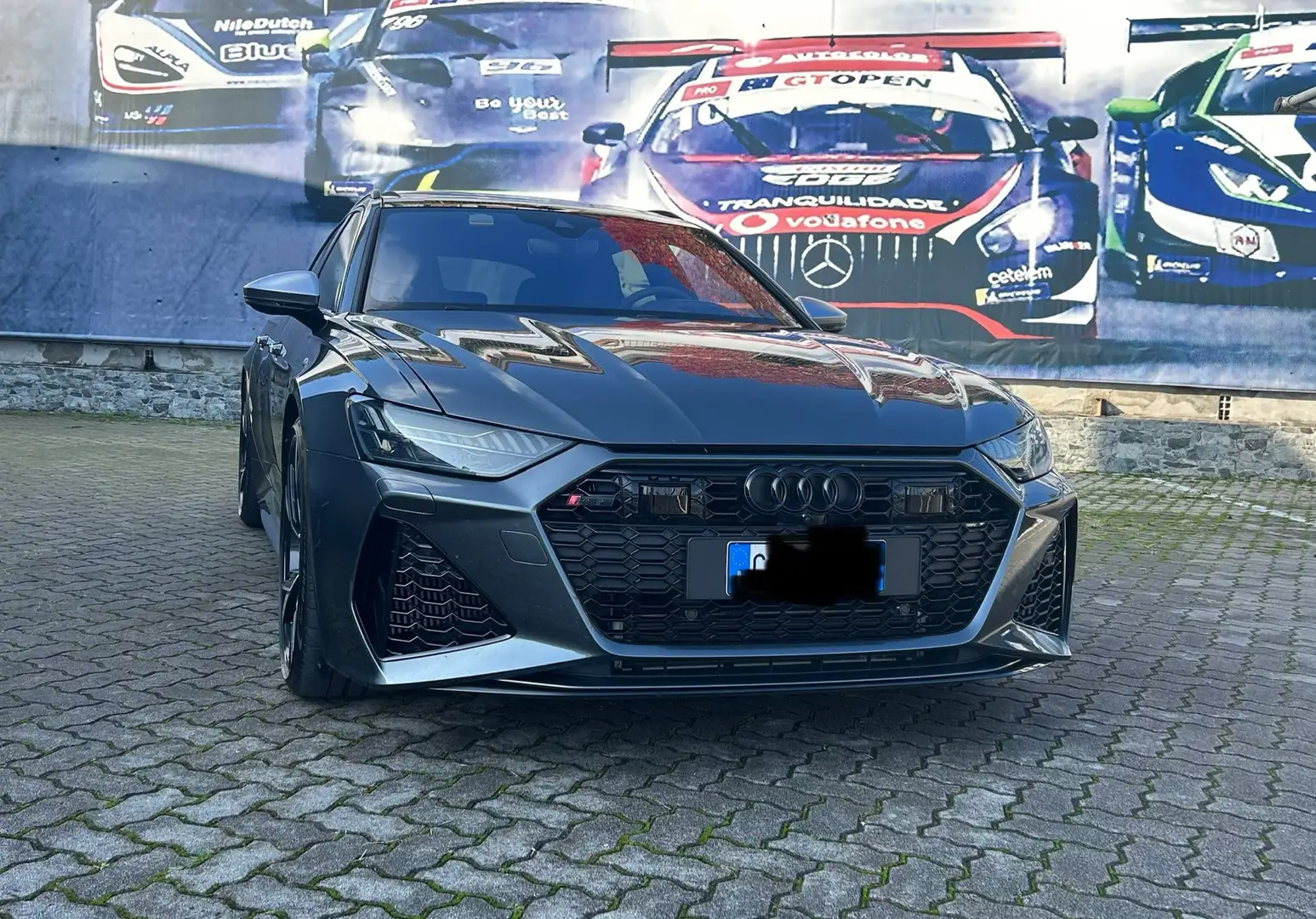 Audi RS6 Avant 4.0 mhev quattro carbo ceramica reale Grigio - 2