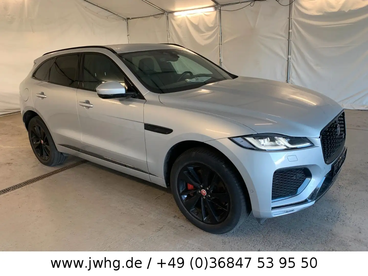 Jaguar F-Pace F-PACE R-Dynamic P400E Hybrid 20" 360° FahrAss+ Silber - 2