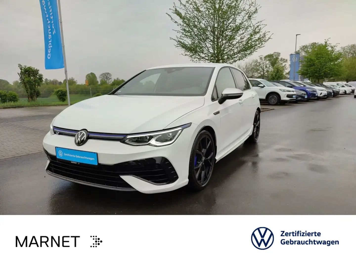 Volkswagen Golf VIII 2.0 TSI R 4MOTION DSG *NAVI*MATRIX*KEY Blanc - 1