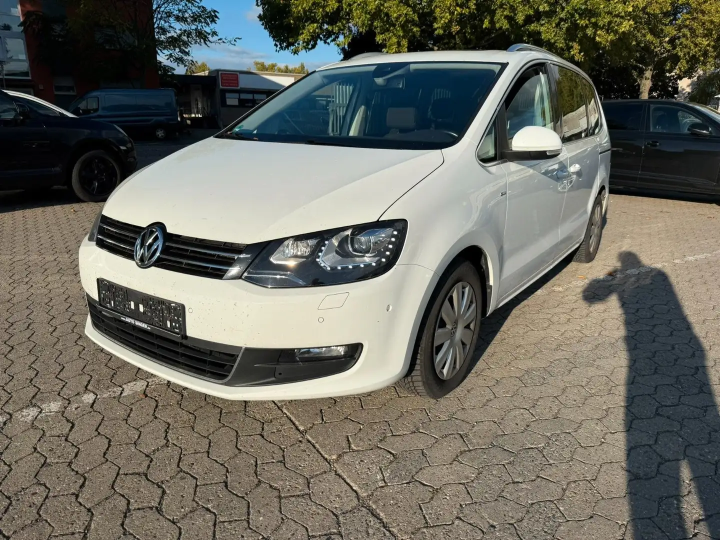 Volkswagen Sharan 2.0 TDI Cup BMT*DSG*7-Sitzer*Tüv Neu*Pano Blanc - 1
