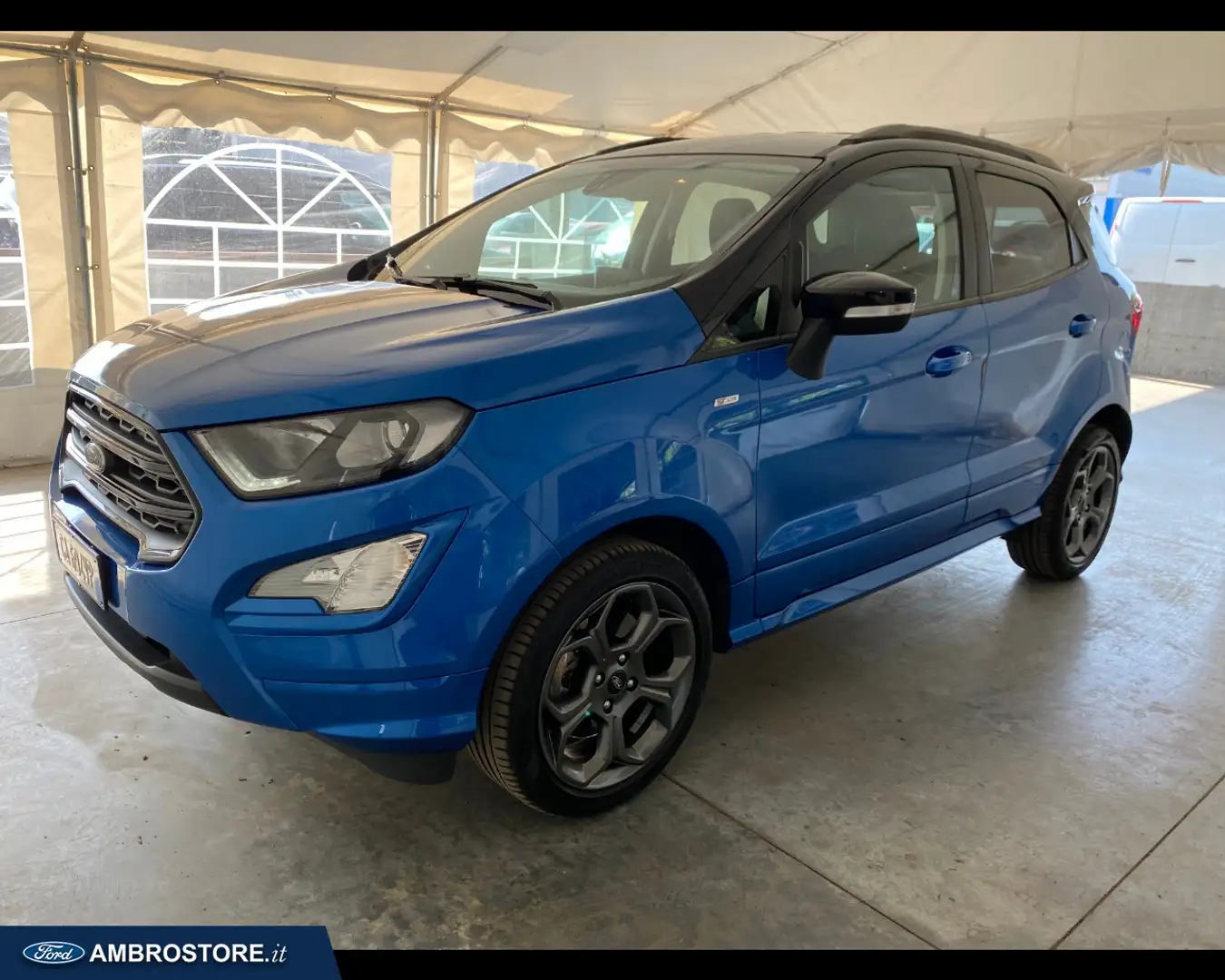 Ford EcoSport 2018 - EcoSport 1.0 ecoboost ST-Line s&s 125cv my2 Blauw - 1