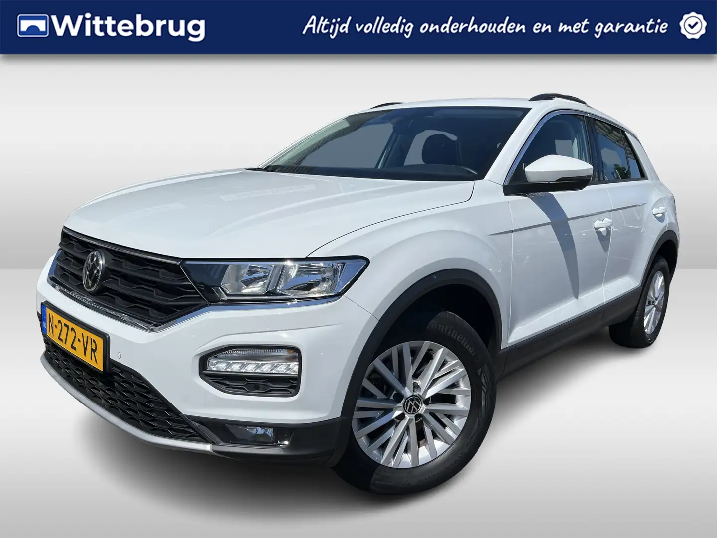 Volkswagen T-Roc 1.0 TSI 110pk Style / Navigatie / Airco / Parkeers Bianco - 1