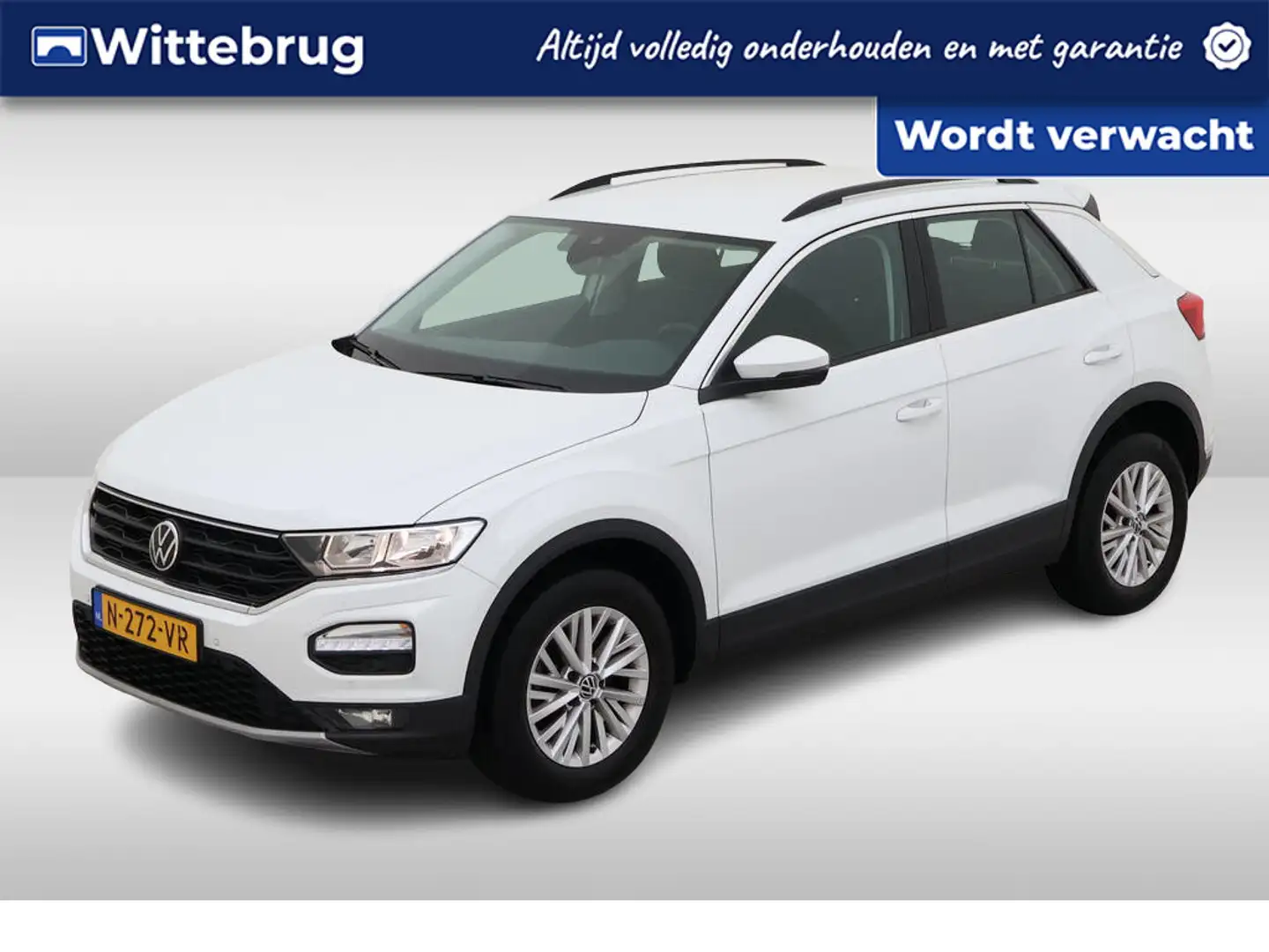 Volkswagen T-Roc 1.0 TSI 110pk Style / Navigatie / Airco / Parkeers Blanco - 1