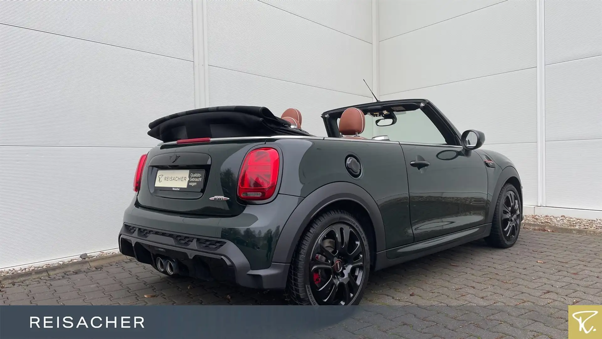 MINI John Cooper Works Cabrio Aut.ACC,HuD Grün - 2