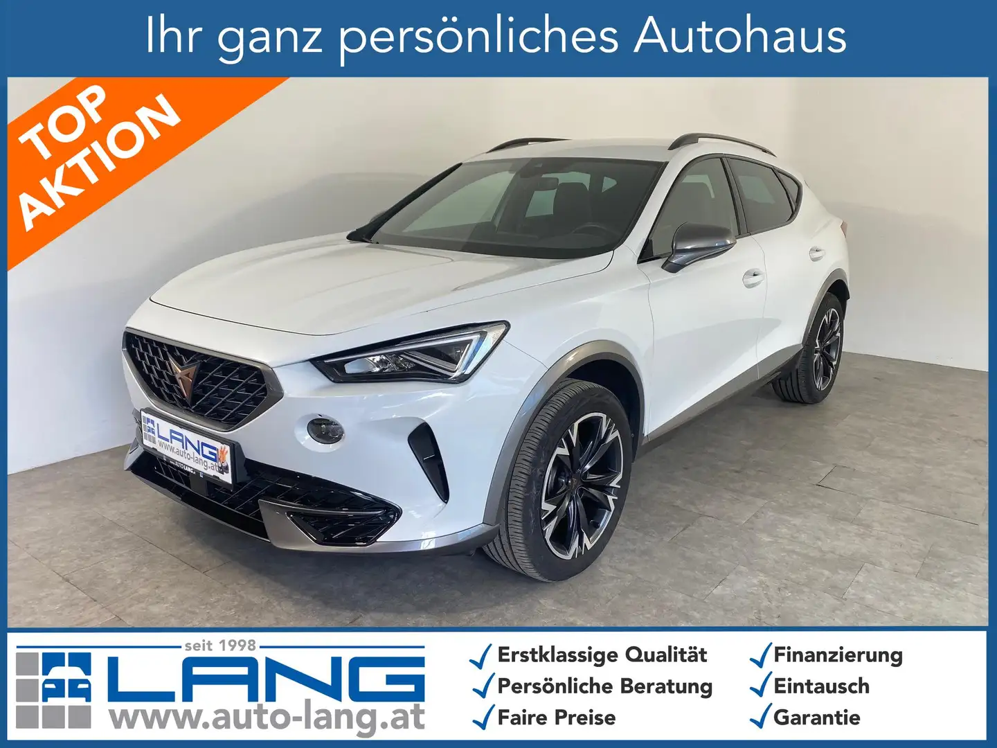 CUPRA Formentor 1.5 TSI DSG OPF LED*ACC*RFK 110 kW (150 PS), Au... Blanc - 1