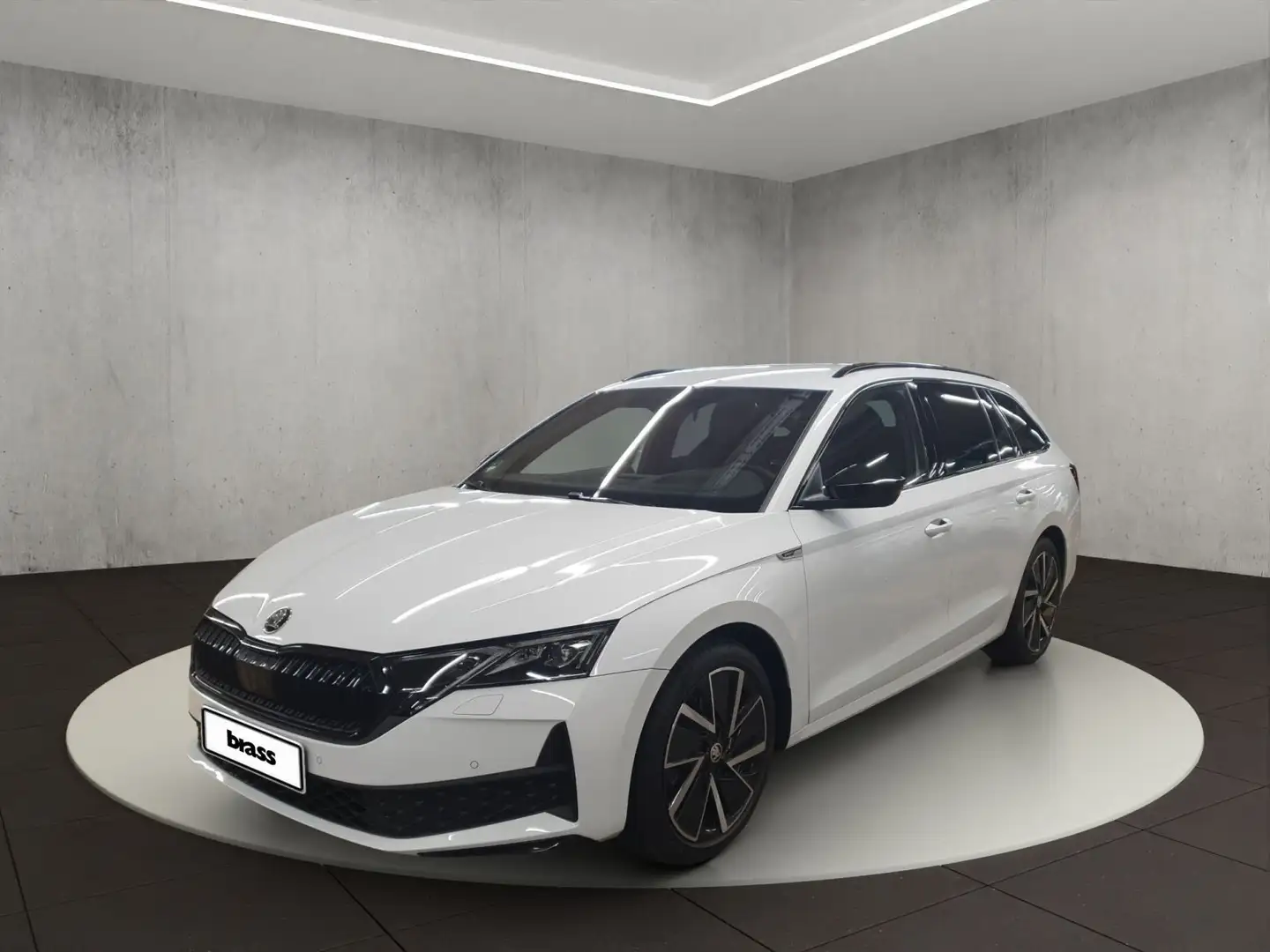 Skoda Octavia Combi Sportline Weiß - 1