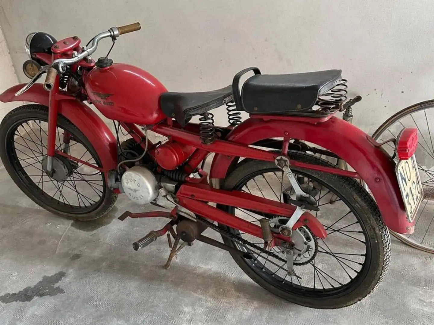 Moto Guzzi Cardellino Cilindrata 73 Красный - 1