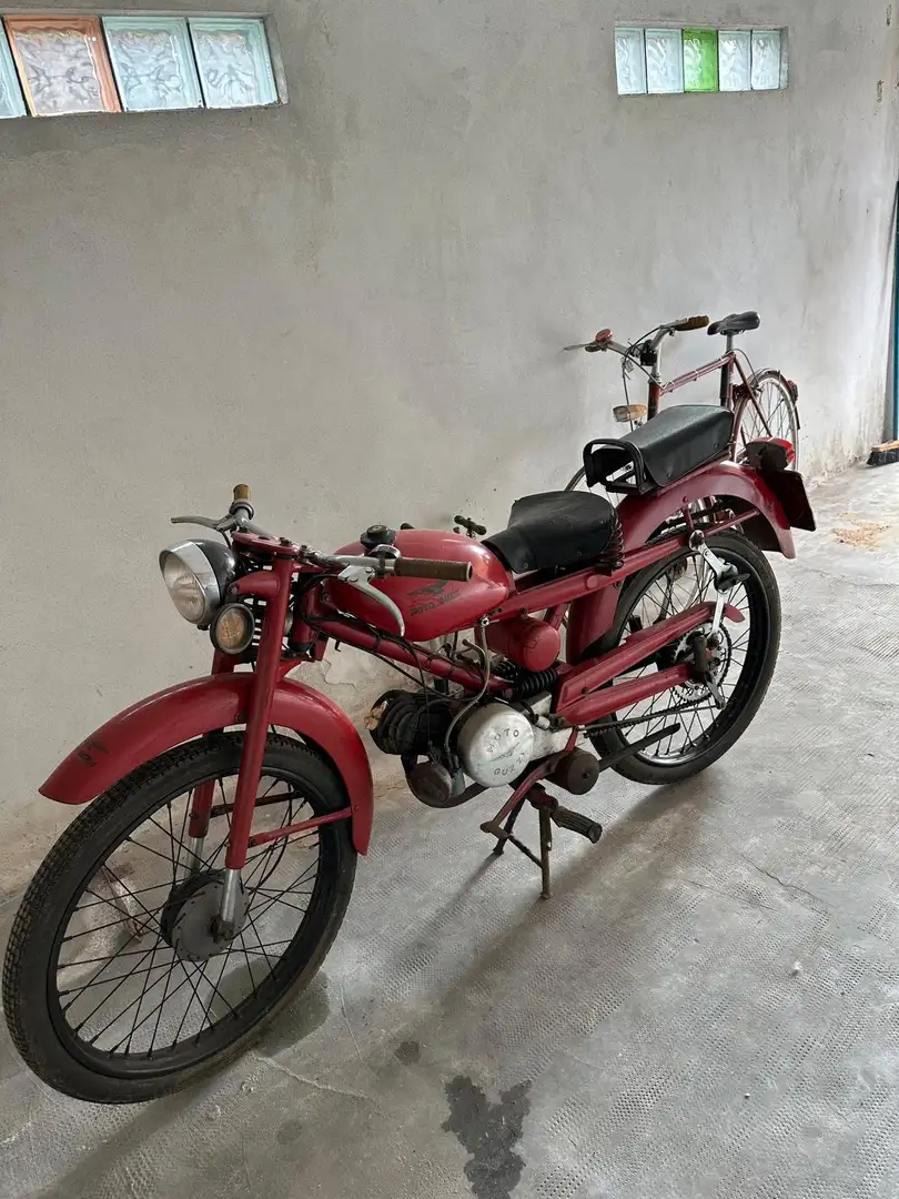 Moto Guzzi Cardellino Cilindrata 73 Rood - 2