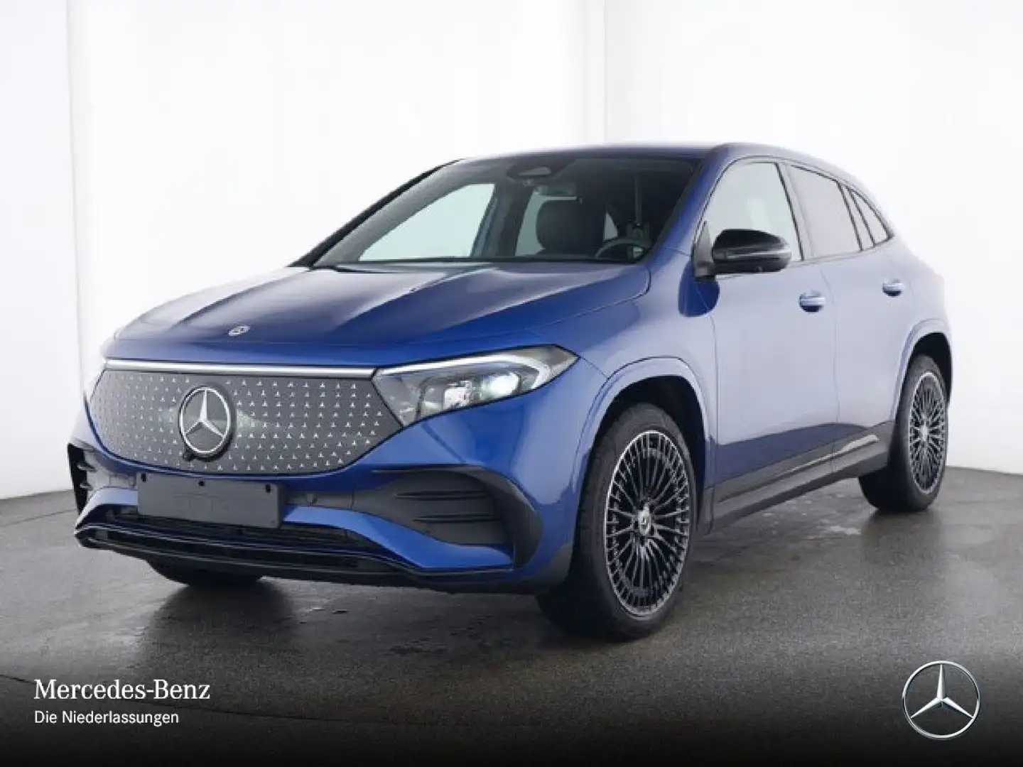 Mercedes-Benz EQA 250 AMG+NIGHT+PREMIUM+360+MEMORY+BURMESTER+HUD Blau - 2
