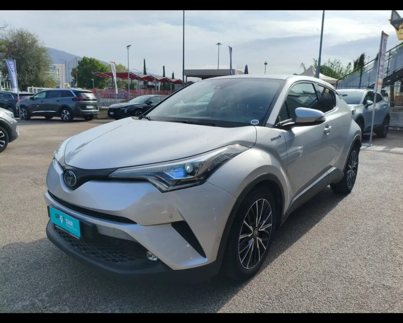 Toyota C-HR 5 Porte 1.8 Hybrid Lounge Argent - 1