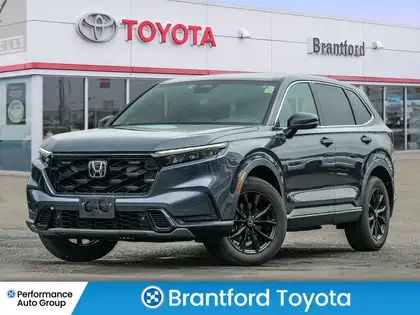 Blue 2025 Honda CR-V Hybrid EX-L AWD SUV / Crossover Continuously Variable Transmission