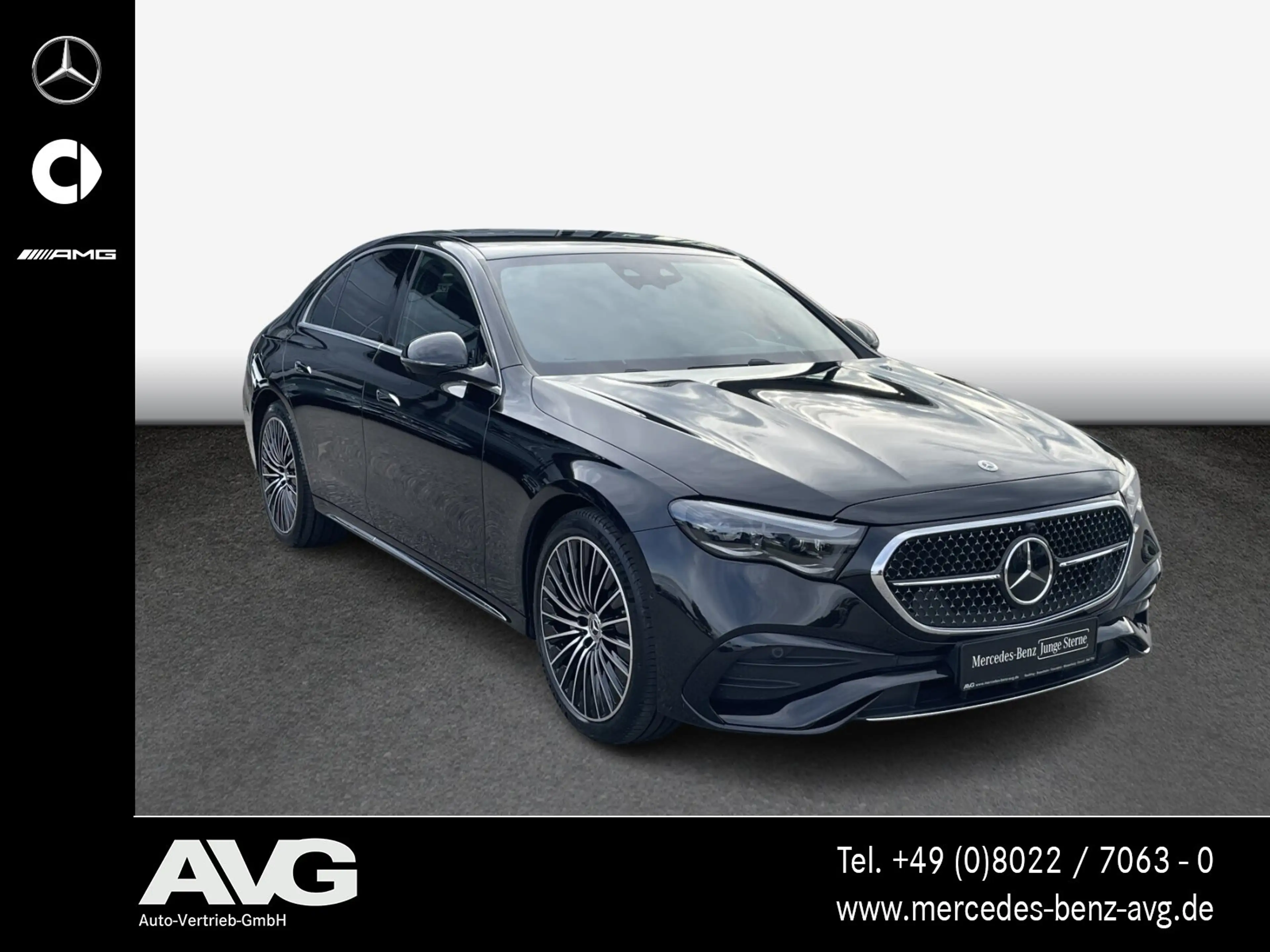 Mercedes-Benz E 300 E 300 e Edition AMG Superscreen Burm Leder-P 20" — photo 2