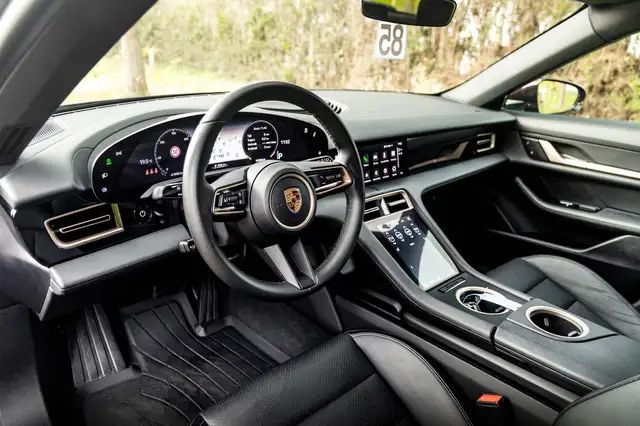 Porsche Taycan view 4