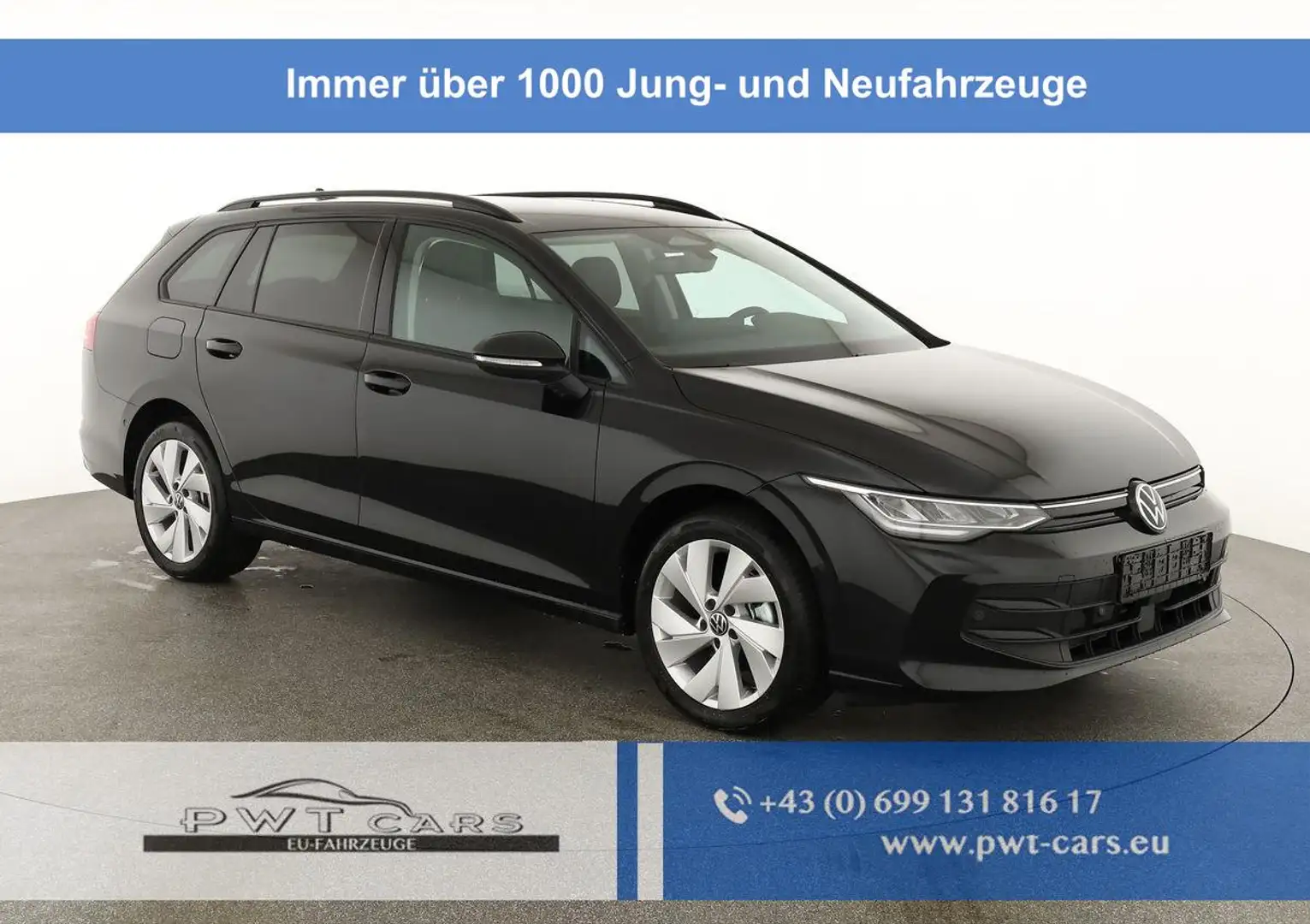 Volkswagen Golf Variant 1.5 eTSI 110 kW Life VIII DSG Life, AHK, easyOp... Schwarz - 1