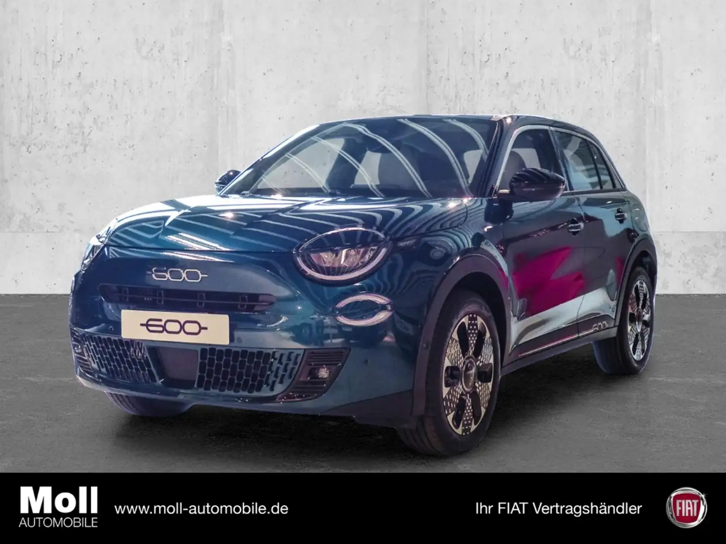 Fiat 600 La Prima Hybrid DCT Navi Massage Sitz LED Grün - 1