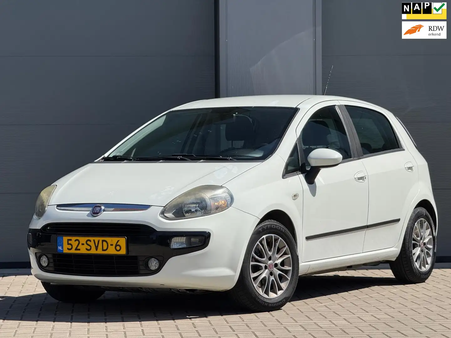 Fiat Punto Evo 1.3 M-Jet Dynamic | Airco | 16 inch | Elektrische Bianco - 1