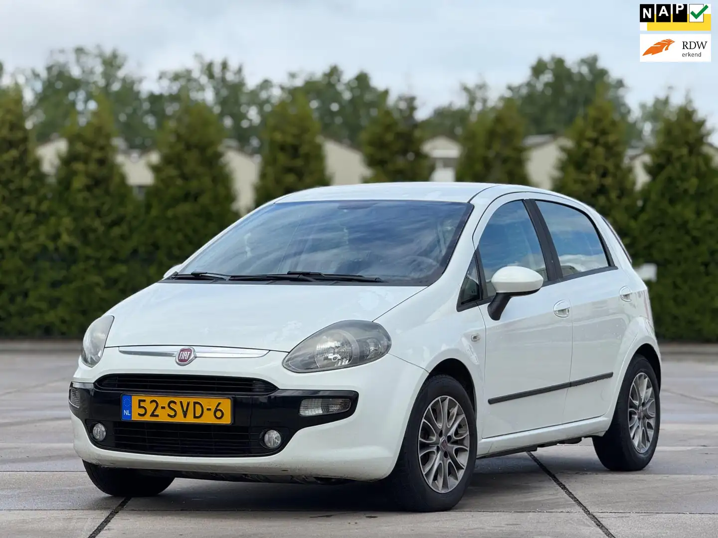 Fiat Punto Evo 1.3 M-Jet Dynamic | Airco | 16 inch | Elektrische Blanco - 1