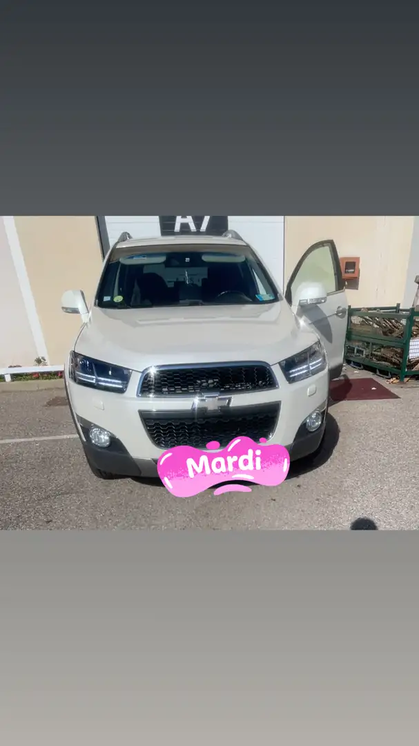 Chevrolet Captiva Captiva 2.2 VCDI 184 AWD LTZ A Blanc - 1