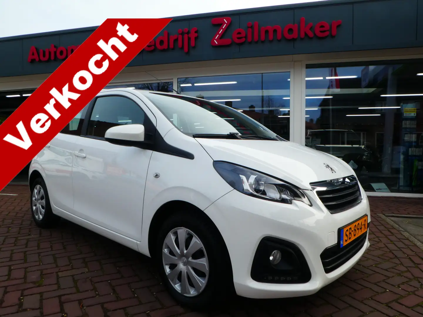 Peugeot 108 1.0 e-VTi Active AIRCO, BLUETOOTH, MISTLAMPEN VOOR Wit - 1