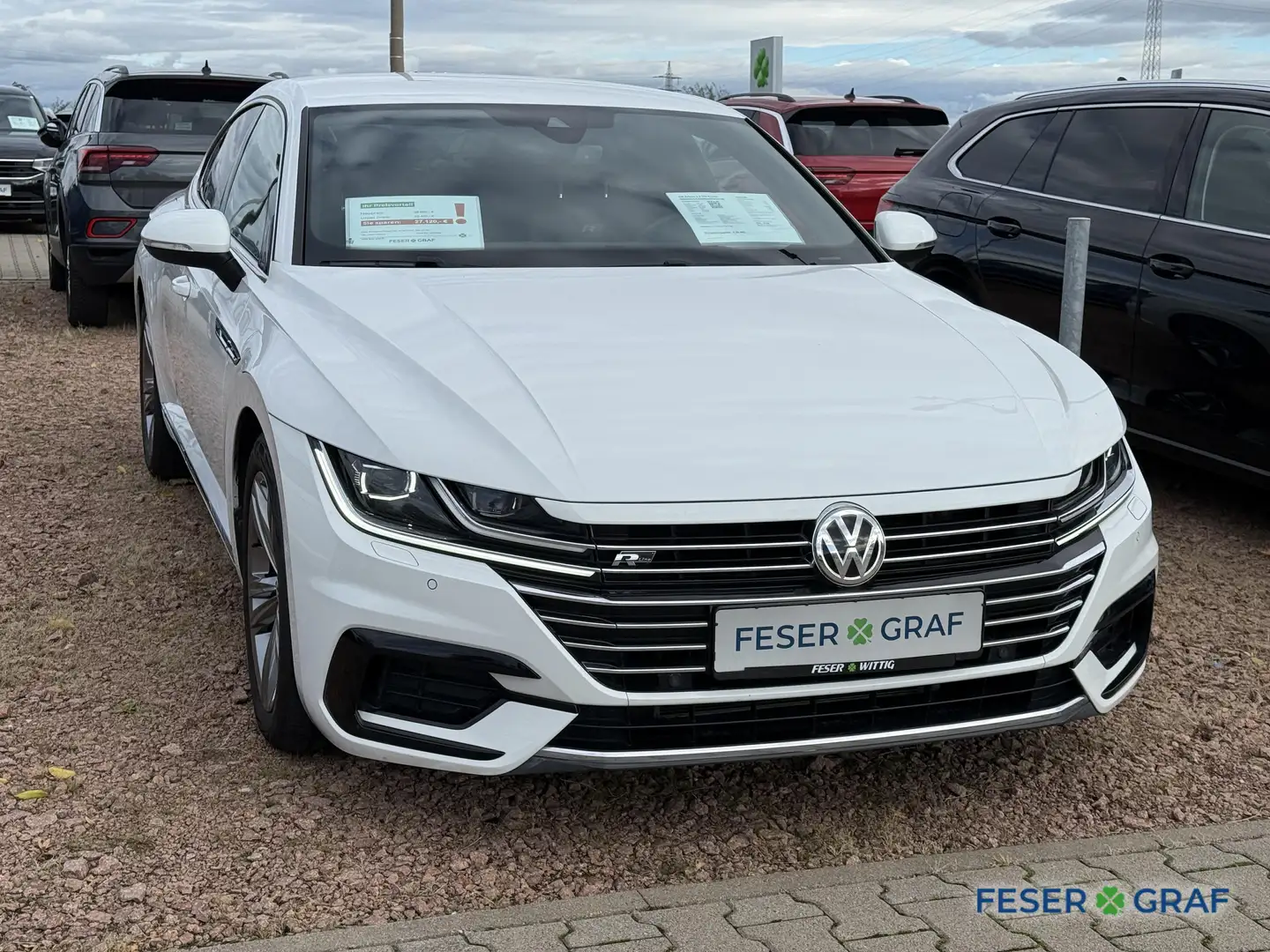 Volkswagen Arteon 2.0 TDI R-Line DSG/ACC/LED/Navi/Head-up Blanc - 2