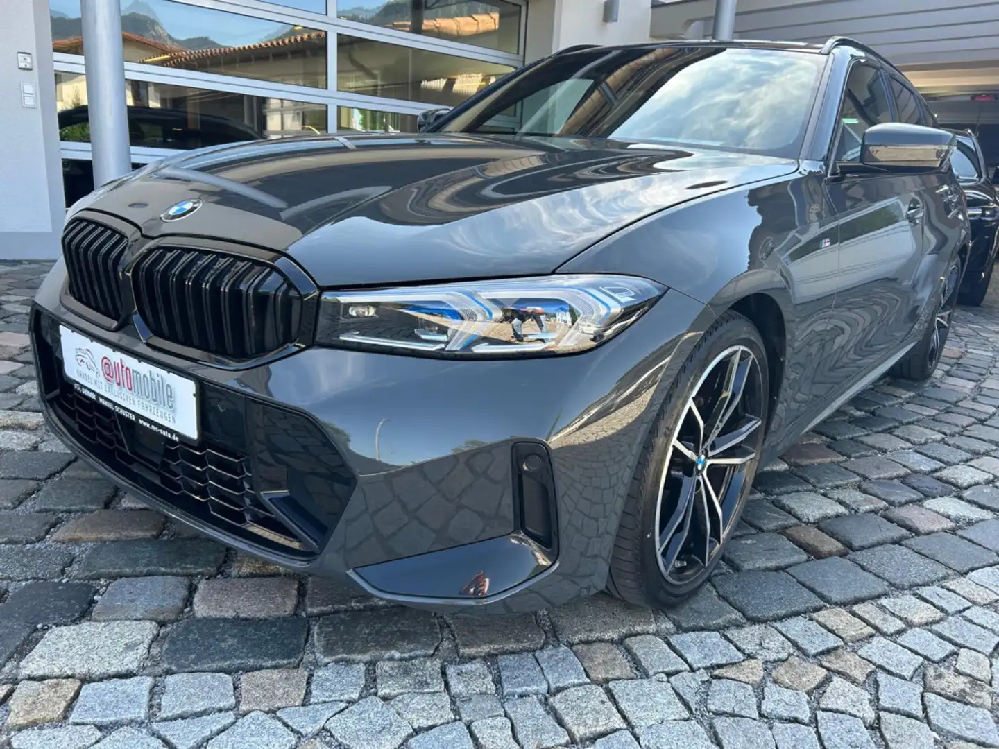 BMW 320 d xDrive M-Sport|AHK|Sthzg|H&K|19|UVP78.880 Gris - 2