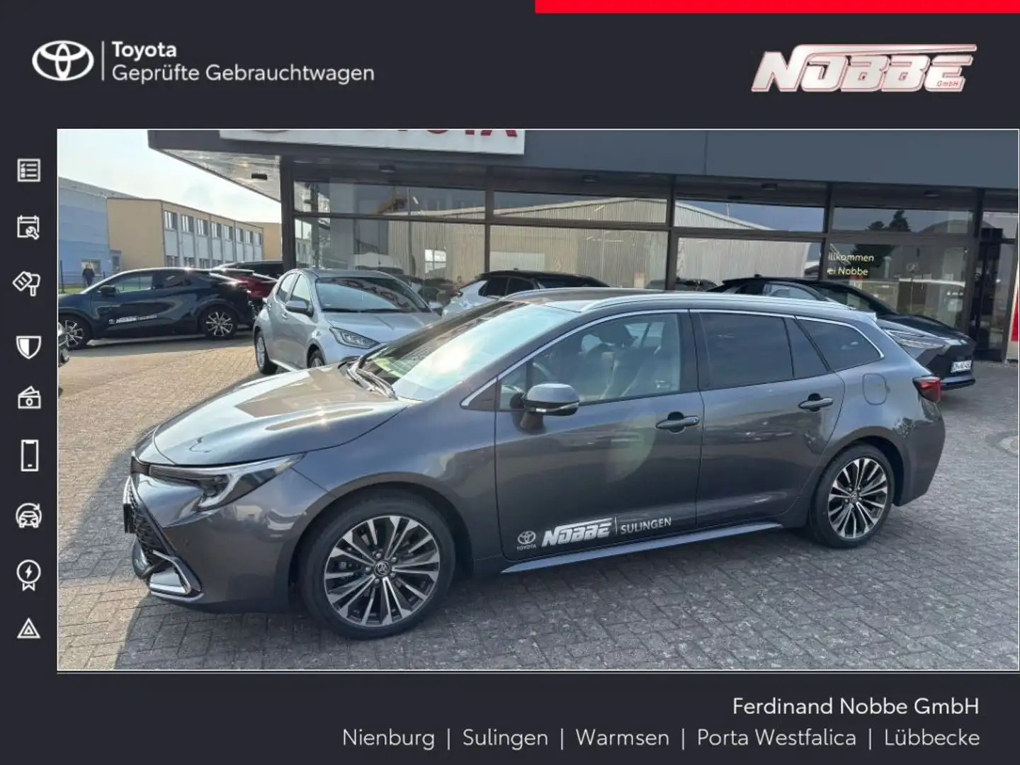 Toyota Corolla 2.0 Hybrid Touring Sports Team Deutschland Gris - 1