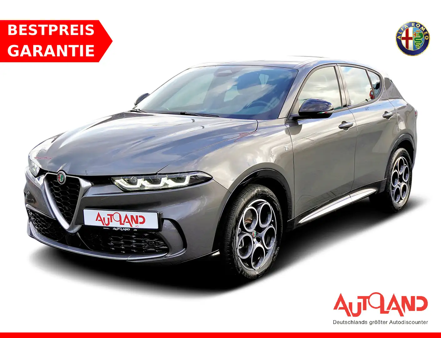 Alfa Romeo Tonale 1.5 VGT mHEV Aut. Matrix ACC Navi Gris - 1