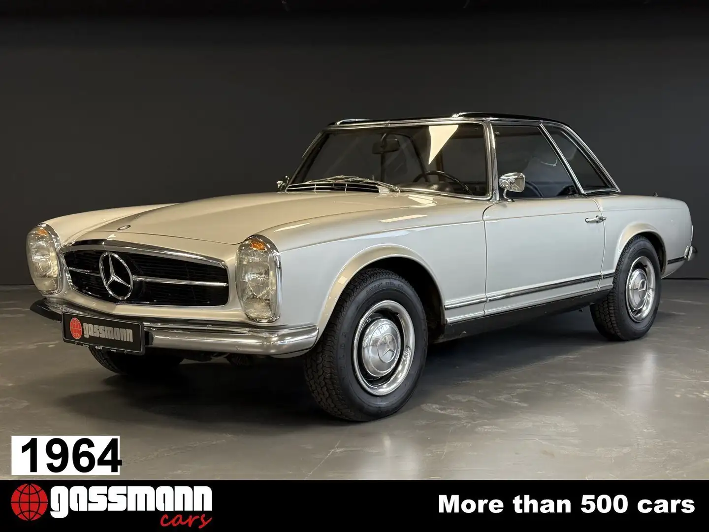 Mercedes-Benz 230 SL Pagode mit Notsitz - W113 Srebrny - 1