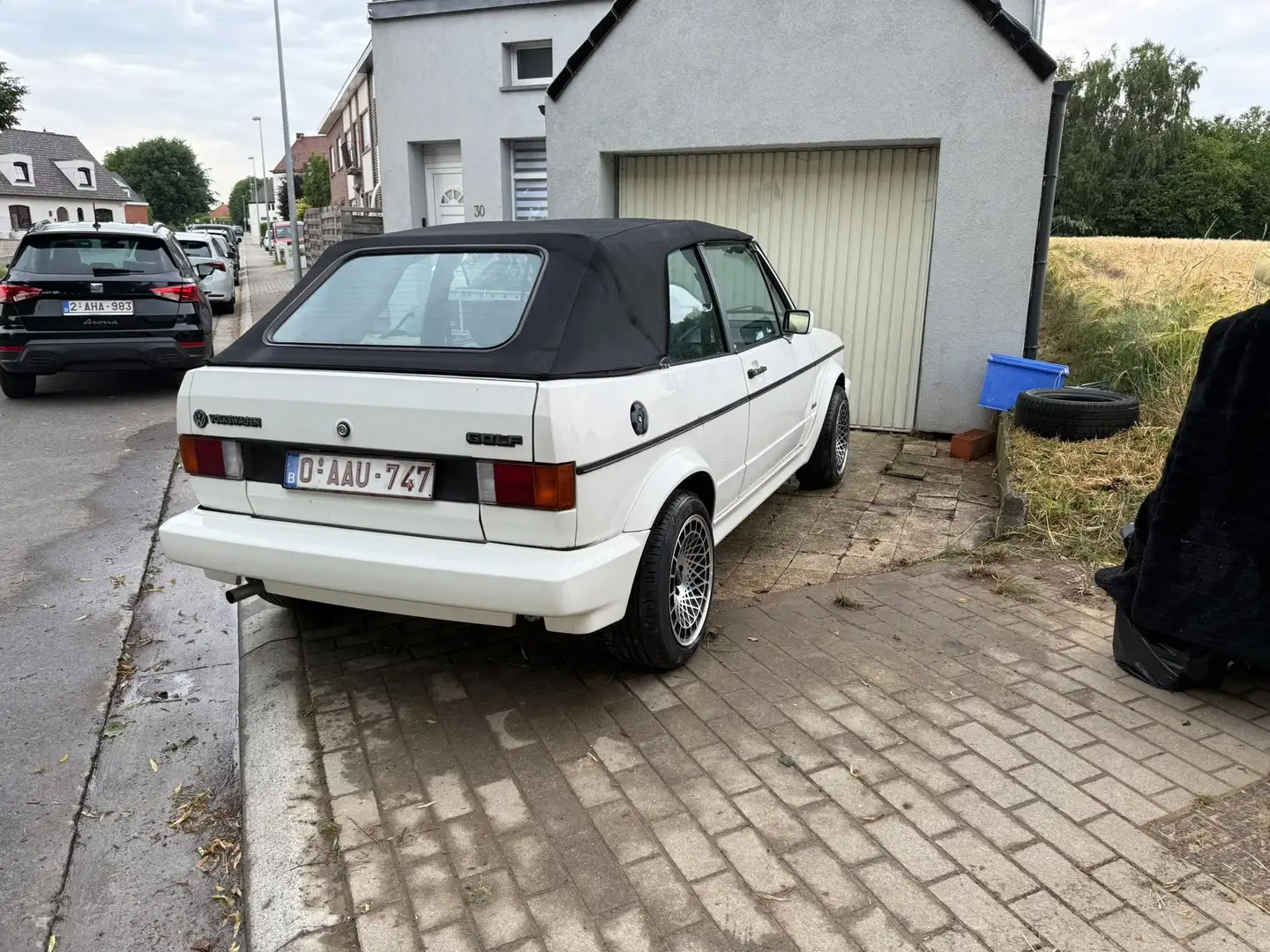 Volkswagen Golf Cabriolet Karman Alb - 2