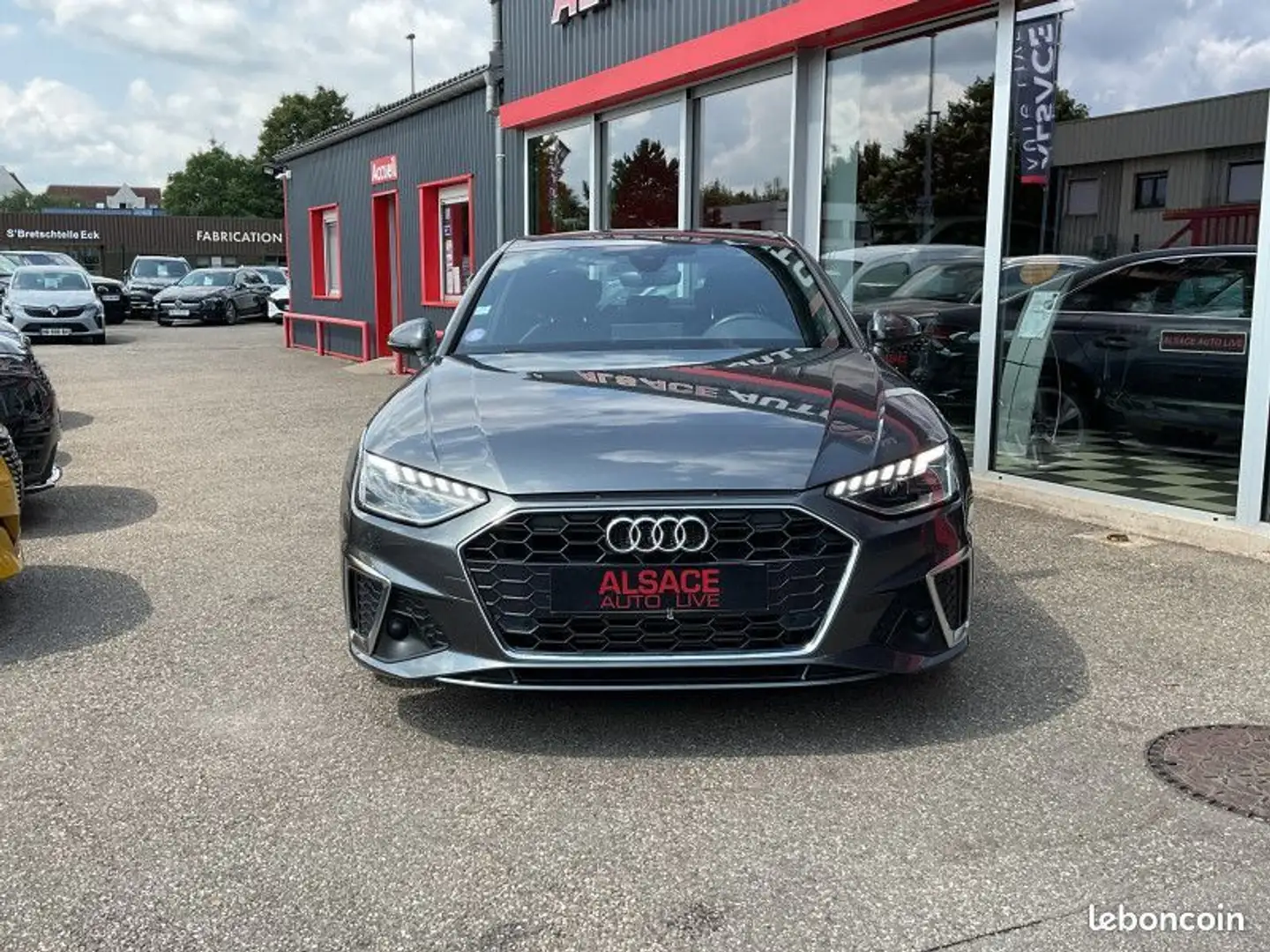 Audi A4 35 TFSI 150CH S LINE TRONIC 7 Gris - 2