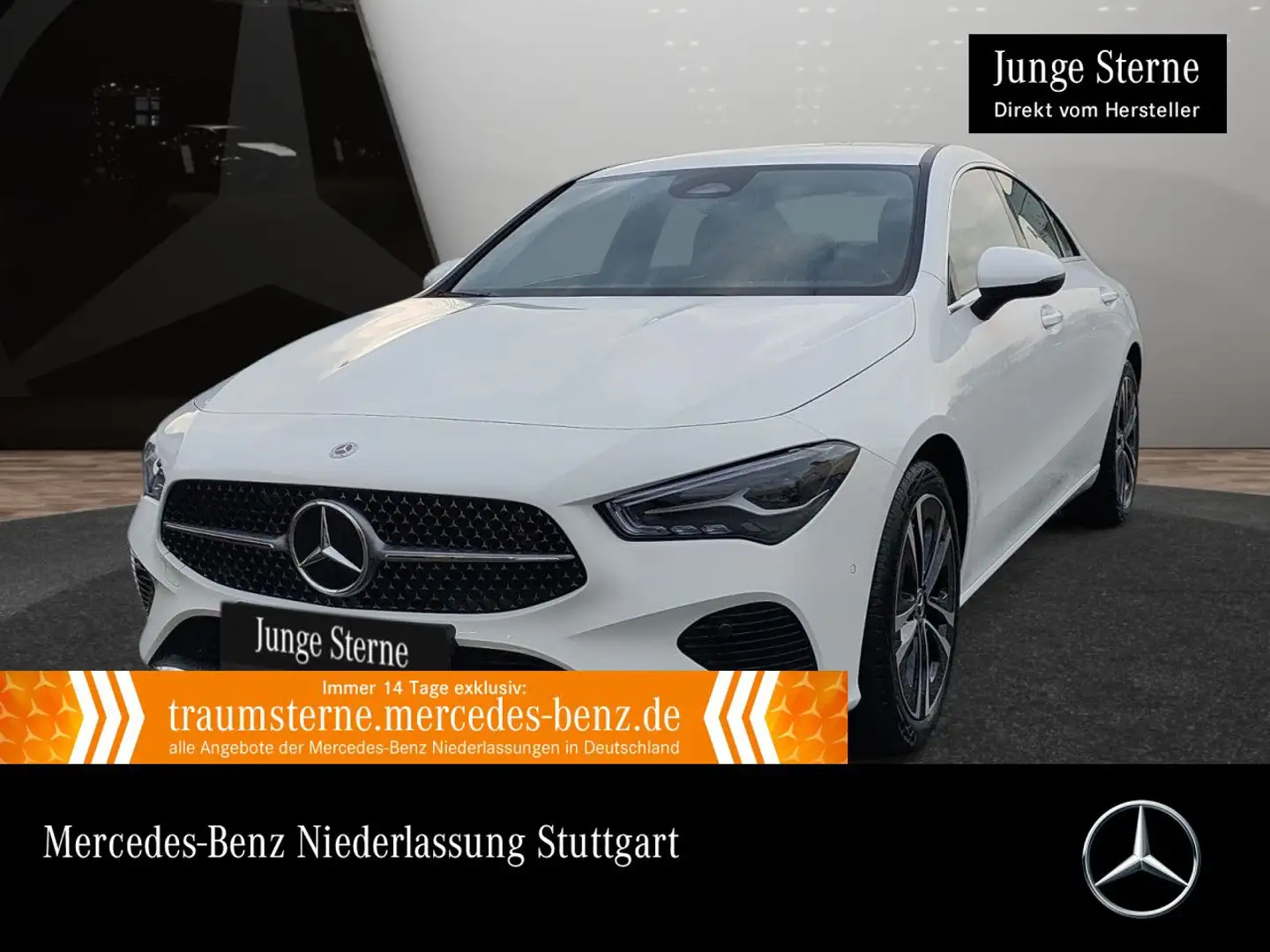 Mercedes-Benz CLA 180 PROGRESSIVE+LED+KAMERA+TOTW+7G Weiß - 1
