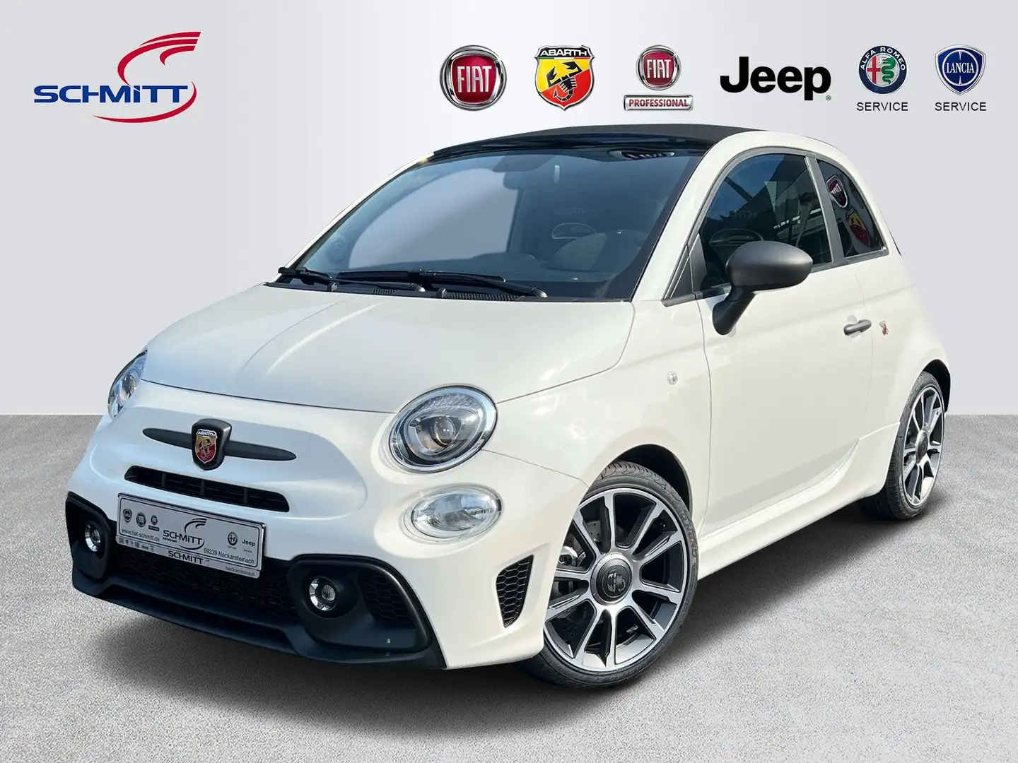 Abarth 595C CarPlay*TechPaket*PDC*Turismo Weiß - 1