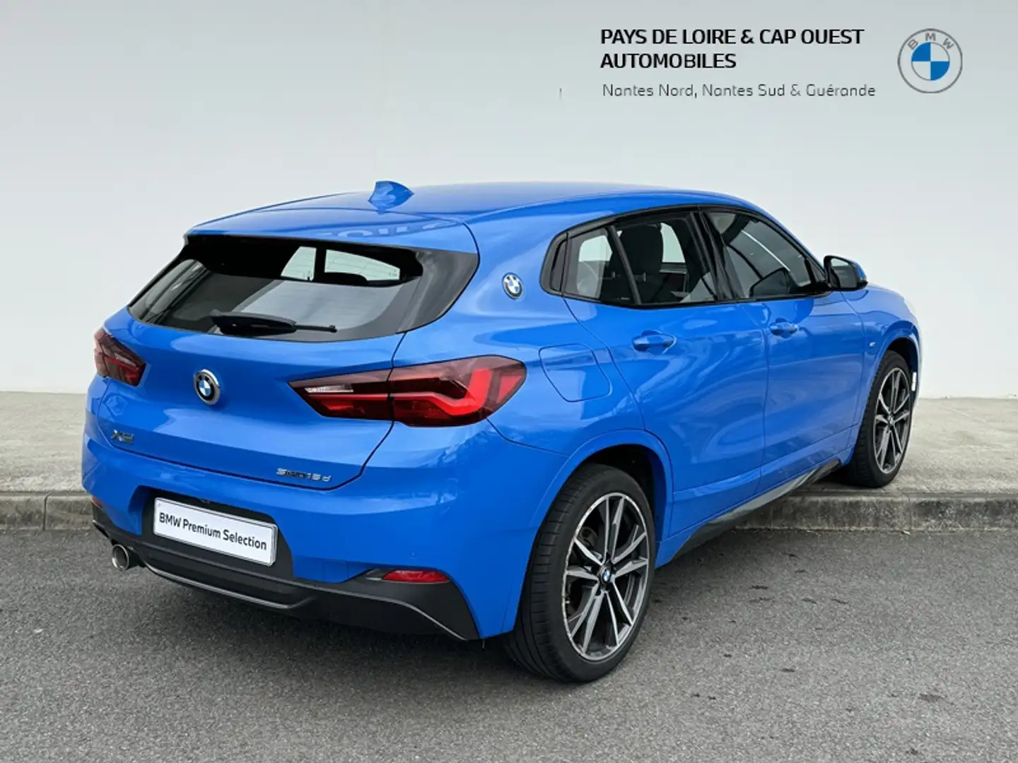 BMW X2 sDrive16d 116ch M Sport Euro6d-T Bleu - 2