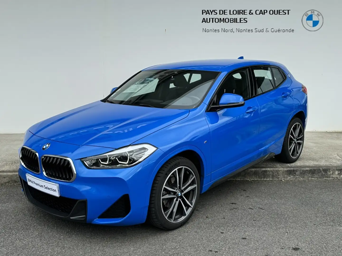 BMW X2 sDrive16d 116ch M Sport Euro6d-T Bleu - 1
