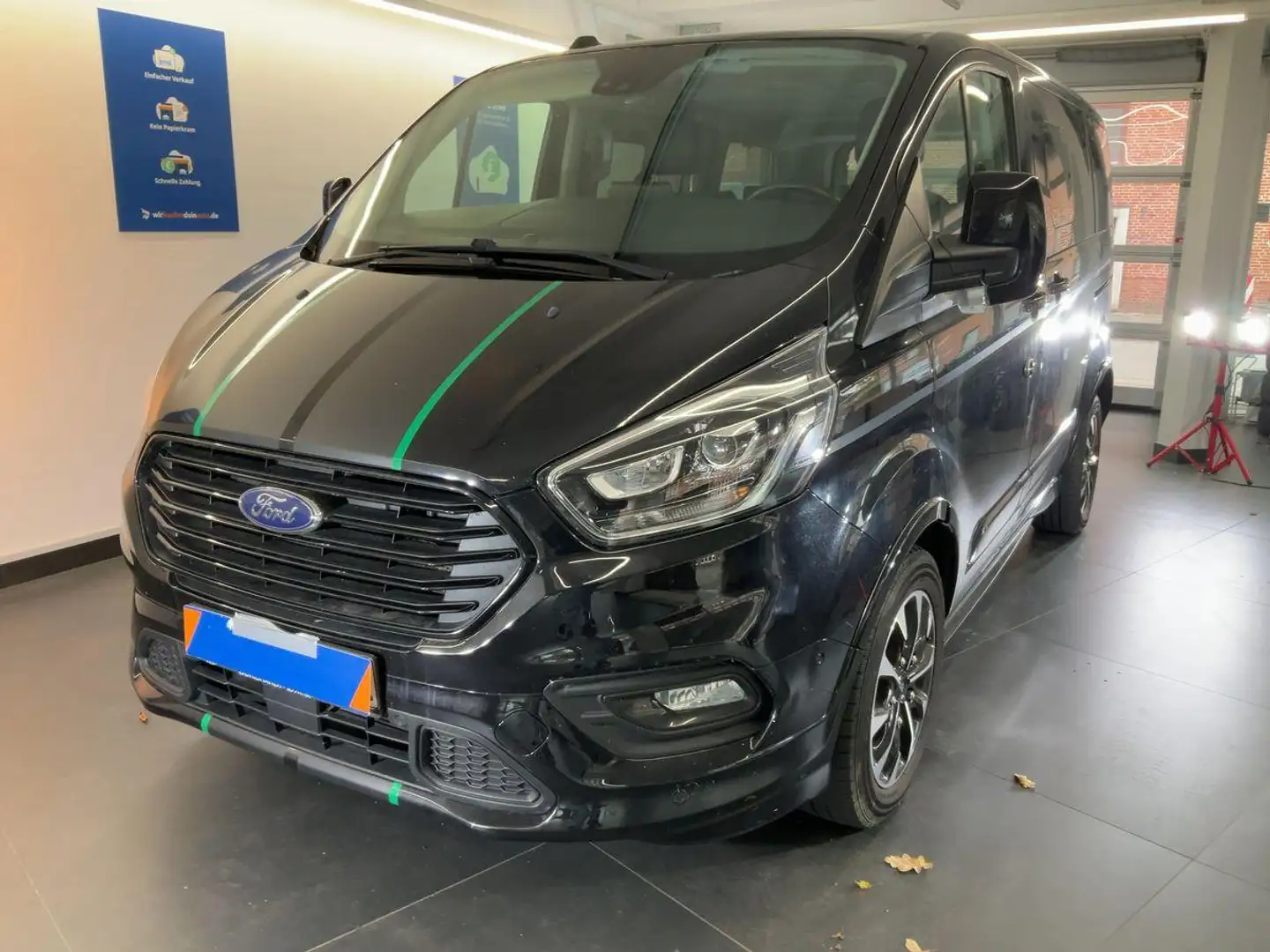 Ford Tourneo Custom 320 Sport 2.0 TDCi*XENON*NAVI*ACC* Noir - 1