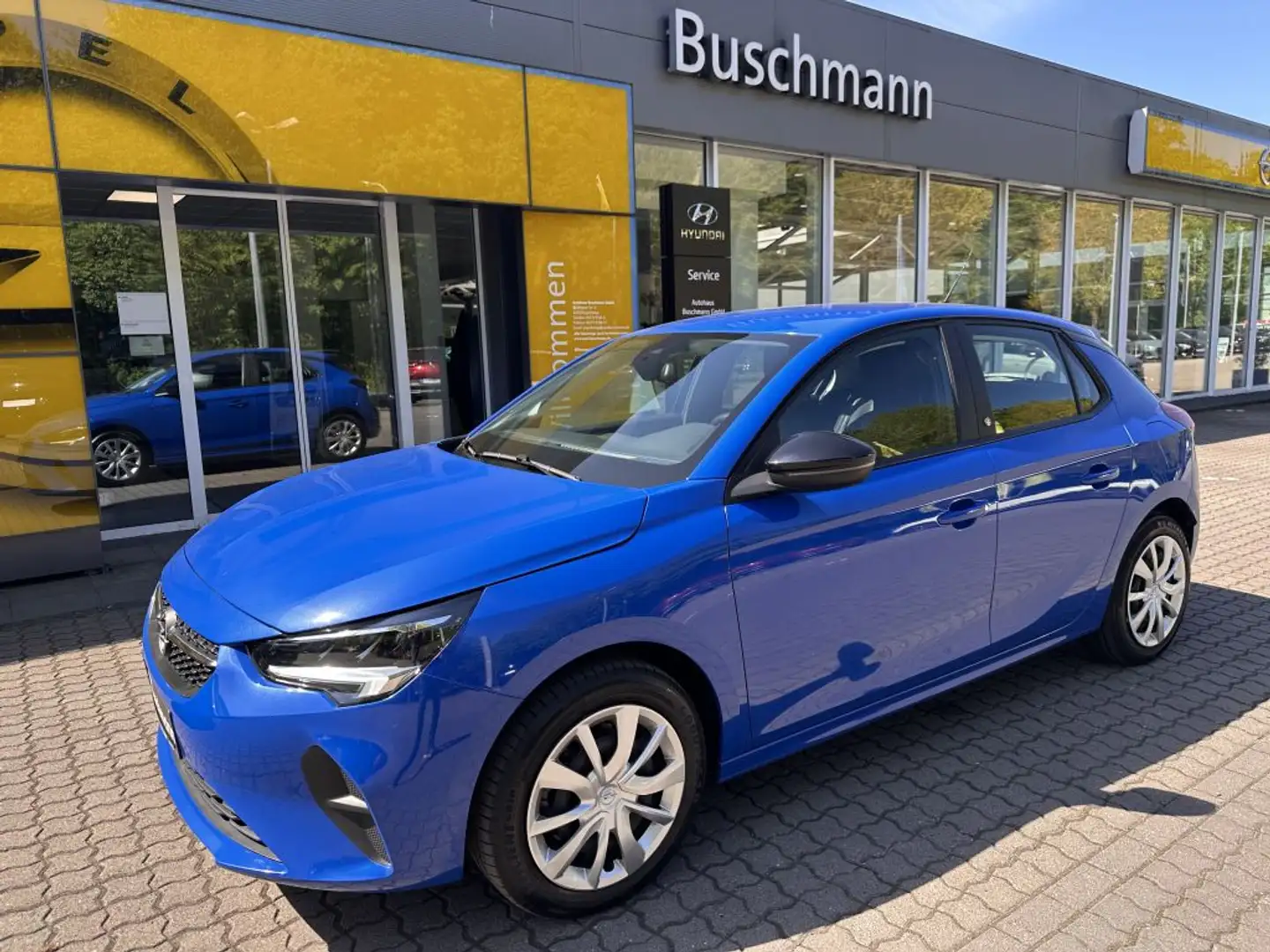 Opel Corsa-e Edition +SOH 90%+SITZHEIZUNG+RFK+ Blau - 1