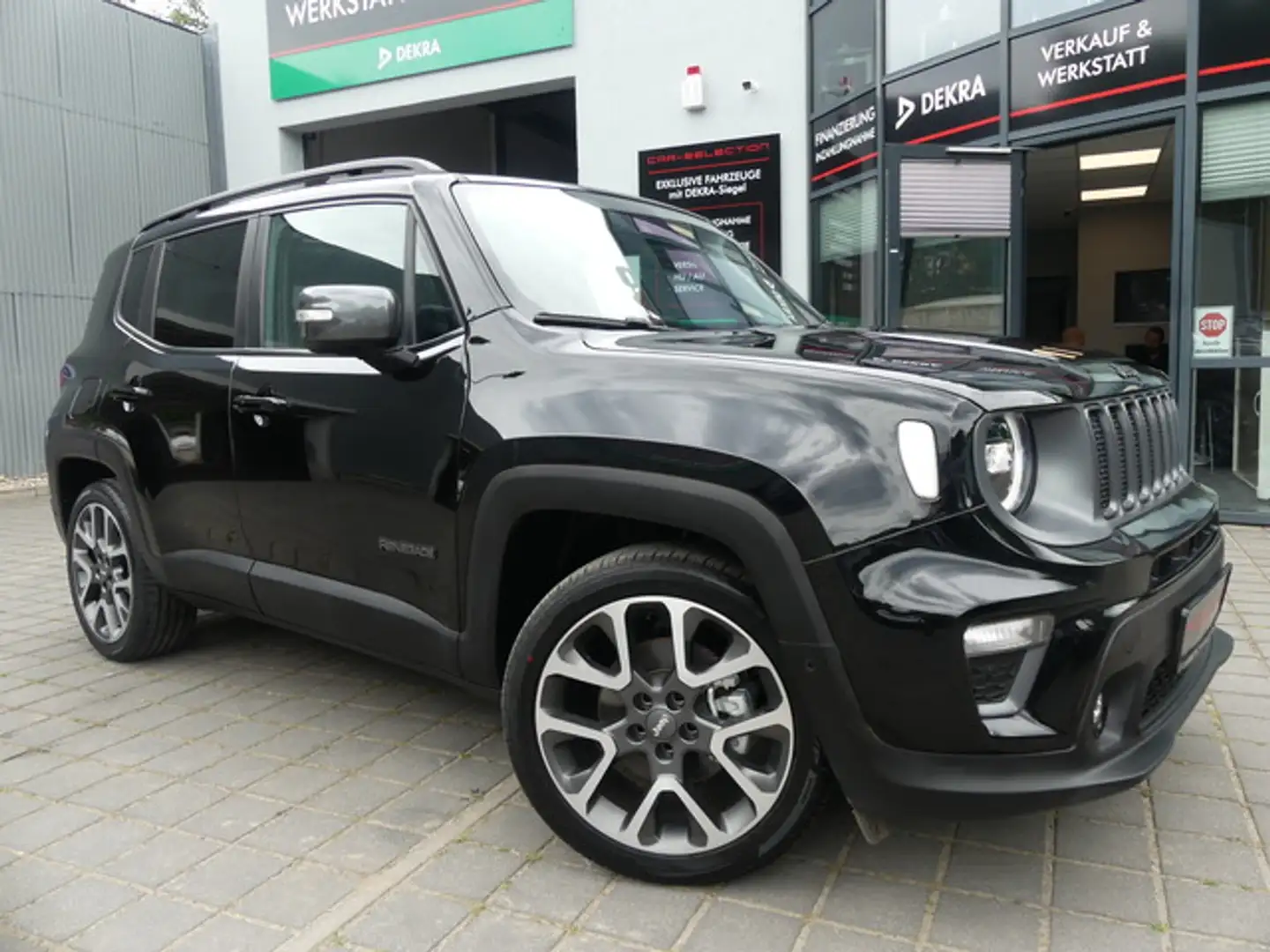 Jeep Renegade 1.5 GSE Longitude Hybrid PAN/19LM/LED/KAM Schwarz - 1