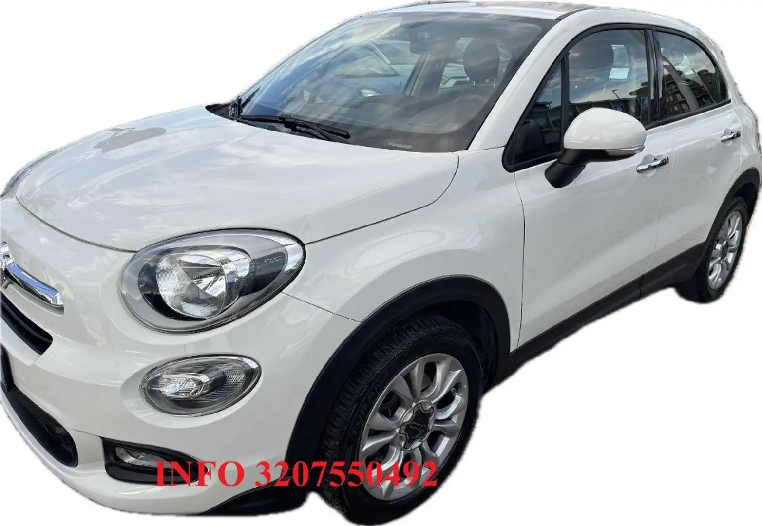 Fiat 500X 1.3 MultiJet 95 CV Pop Star KM CERTIFICATI Blanc - 1