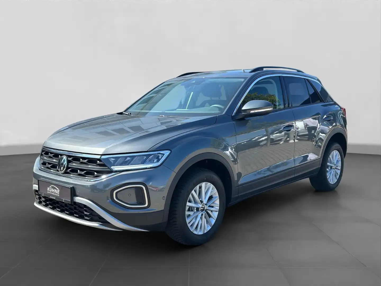 Volkswagen T-Roc T-ROC Life 2.0 TDI DSG | AHK ACC DAB APP-CONNECT Gris - 2