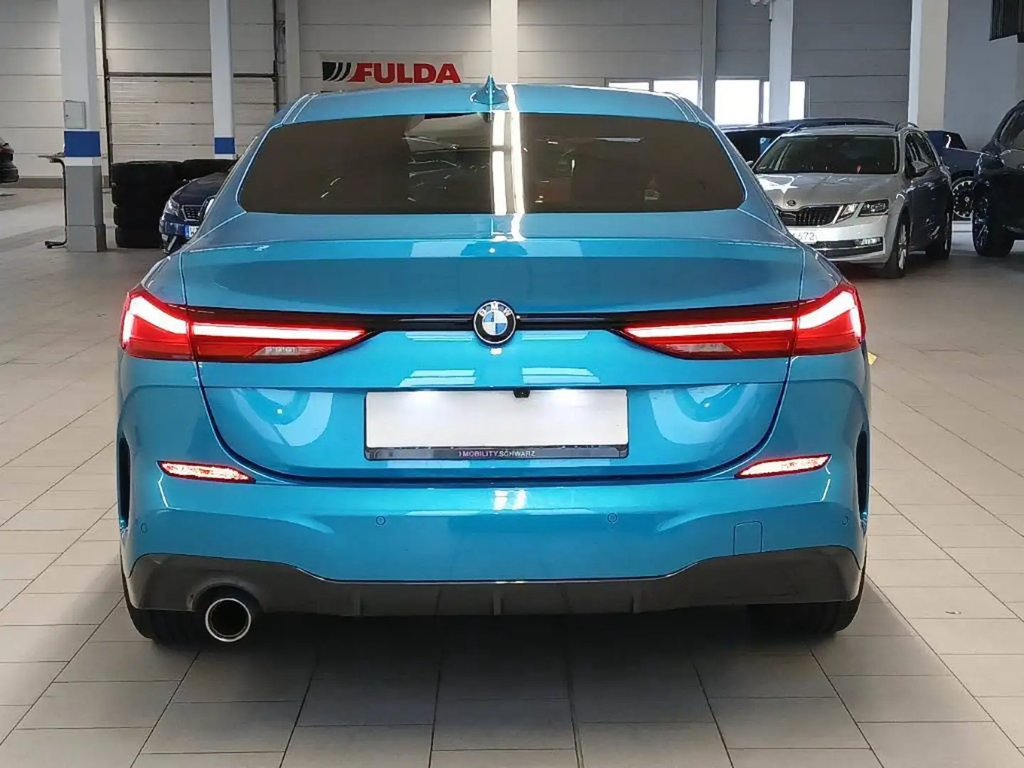 BMW 218 i Gran Coupe M Sport ACC/ADAPTLED/MMRY/PANO Blau - 2