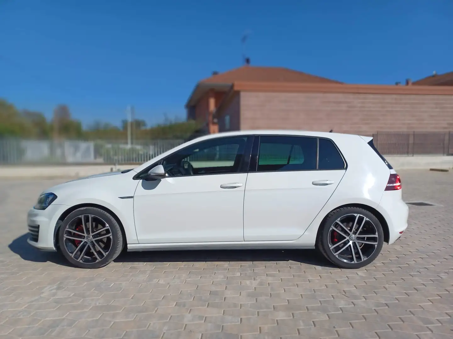 Volkswagen Golf GTD 7a serie Blanc - 1