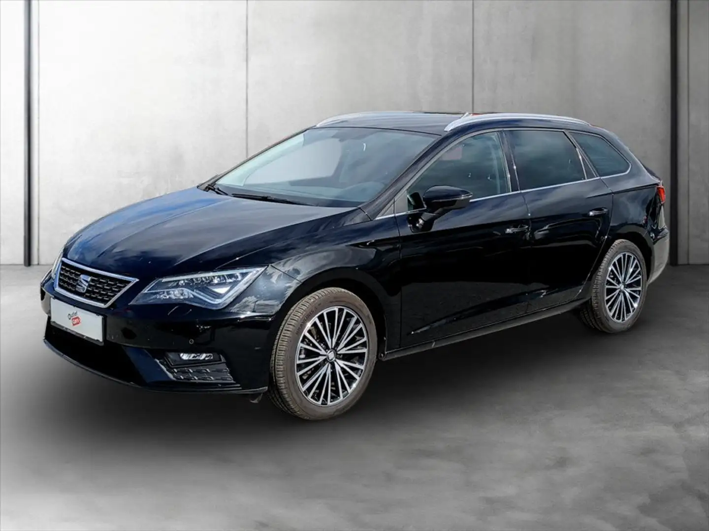SEAT Leon ST 1.4 TSI LED+LEDER+NAVI+RFK+KeyLess+LM Schwarz - 2
