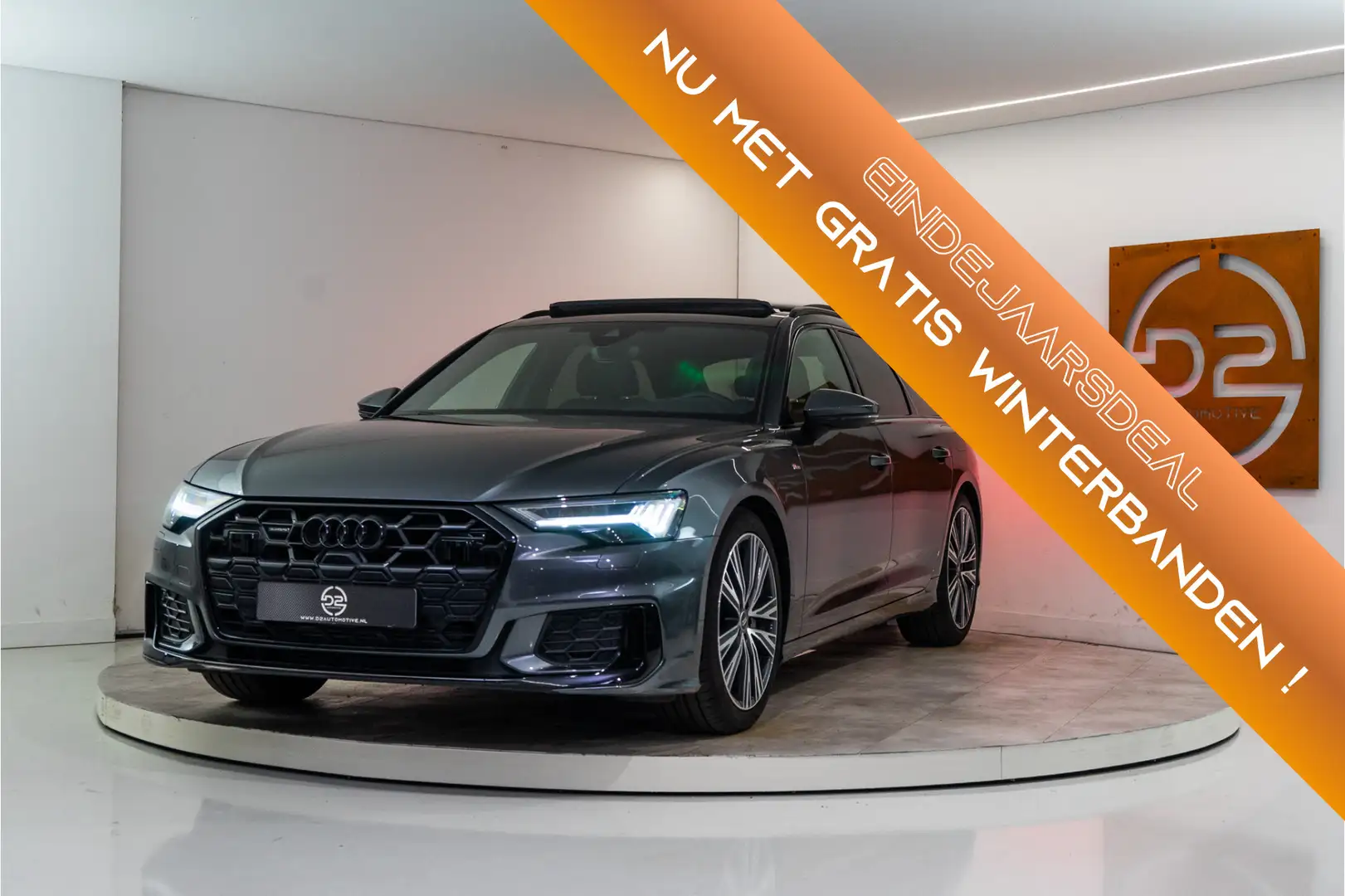 Audi A6 Avant 50 TFSI e Quattro 3x S-Line 299PK | Pano | T Grijs - 1